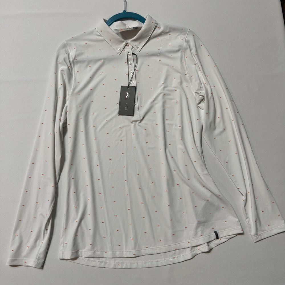 KJUS Women’s Dana Printed Polo L/S